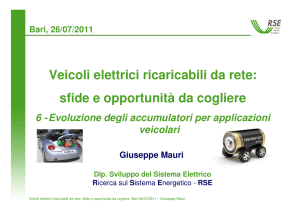 Veicoli elettrici ricaricabili da rete: sfide e