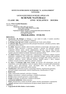 scienze naturali - IIS E. Alessandrini
