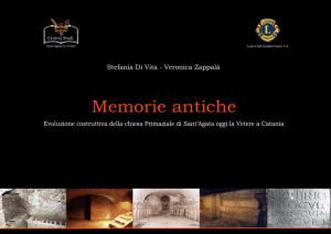 Memorie antiche - Sant`Agata la Vetere