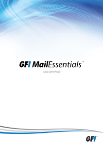 Guida utente finale di GFI MailEssentials