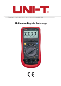 Multimetro Digitale Autorange