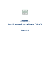 Allegato 1 - Specifiche Tecniche ambiente CNPADC
