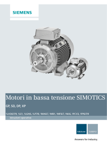 Motori in bassa tensione