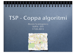 TSP - Coppa algoritmi