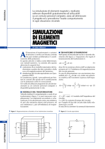 Simulazione di elementi magnetici