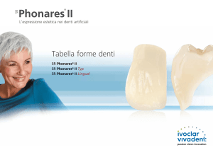 Tabella forme denti
