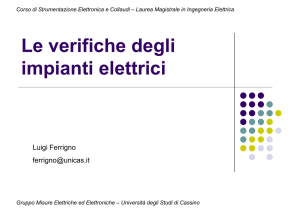 collaudo degli impianti elettrici