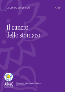 LIbretto AIMAC stomaco - Vivere senza stomaco (si può)