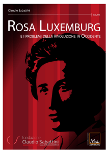 Rosa Luxemburg e i problemi della Rivoluzione in Occidente