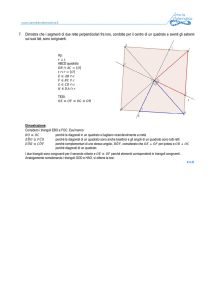 7. Dimostra che i segmenti di due rette perpendicolari fra loro