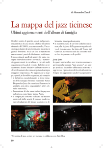 La mappa del jazz ticinese