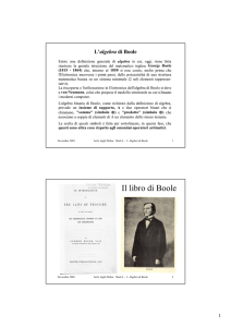 Il libro di Boole