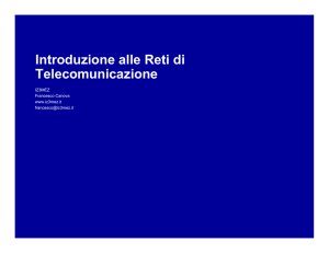 Introduzione alle Reti di Telecomunicazione