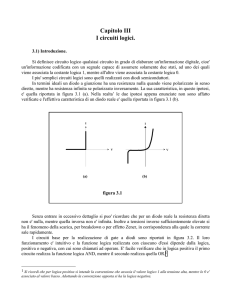 Capitolo III I circuiti logici. - Università degli Studi di Trieste