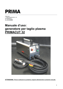 Plasma Prima Cut 32 italiano