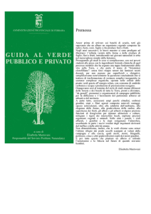 Guida al verde pubblico e privato