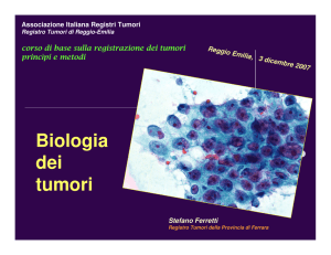 Biologia dei tumori: concetti generali