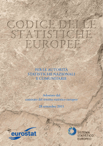 Codice delle statistiche europee