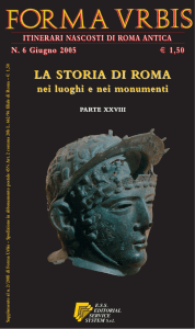 La Storia di Roma nei luoghi e nei monumenti XXVIII