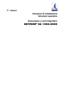 DRYPOINT ® RA 1080 8800 - BEKO Tecnológica España SL