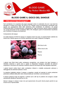 BLOOD GAME IL GIOCO DEL SANGUE