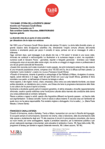 Cavalli-Sforza - MiRò Comunicazione