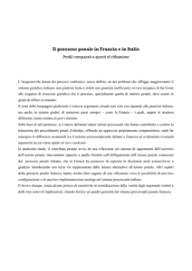 Il processo penale in Francia e in Italia