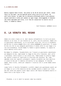 8. La Venuta del Regno