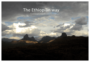 The Ethiopian way - matteo guzzini photographer