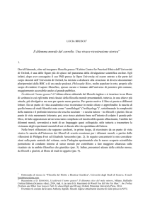 Il dilemma morale del carrello. Una vivace ricostruzione storica