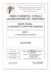 Capi 1-2-3 - Consorzio Per La Bonifica Della Val Di Chiana Romana