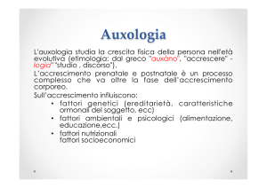 Auxologia - Prof. Pignato