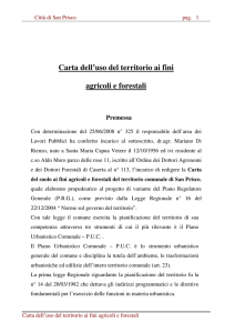 Relazione - Comune di San Prisco