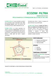ecozim filtra - CRC Enologia