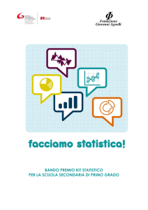Bando “Facciamo statistica!” pdf
