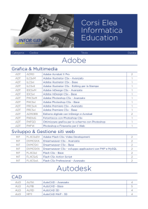 Adobe Autodesk Corsi Elea Informatica Education