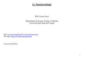 Applicazione della meccanica quantistica alle nanotecnologie.