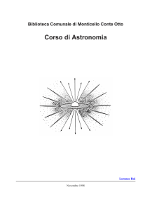 Corso di Astronomia