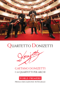 Quartetto Donizetti_I 18 quartetti di Do[...]