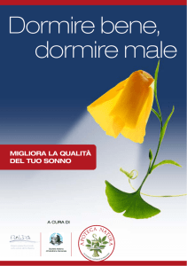 Dormire bene, dormire male