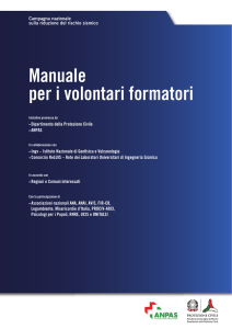 CAMPAGNA “TERREMOTO - IO NON RISCHIO”