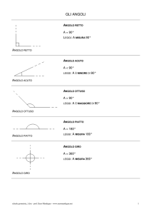 Angoli e Triangoli