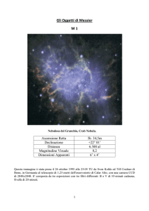 Gli Oggetti di Messier - Chiesa di Laterina 2016