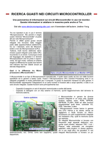 ricerca guasti nei circuiti microcontroller