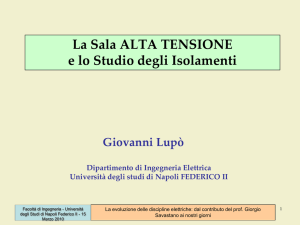 Sala Alta Tensione "prof.Giorgio Savastano"