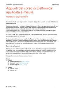 Lezione C6 - Esercizi