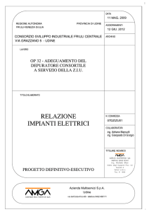 5 Relazione impianti elettrici