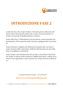 INTRODUZIONE FASE 2 - Trasformazione90giorni.com