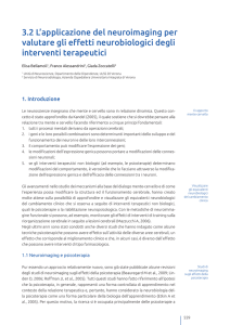 3.2 L`applicazione del neuroimaging per valutare gli effetti