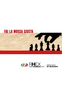 Brochure Rhex 2013 - Fai La Mossa Giusta